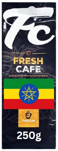250 גרם קפה טחון למקינטה 100% ערביקה אתיופיה FreshCafe 250 גרם קפה טחון למקינטה 100% ערביקה אתיופיה FreshCafe