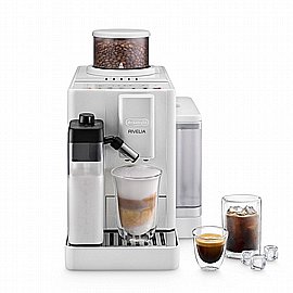 מכונת קפה דלונגי Delonghi RIVELIA START EXAM420.55.WXL