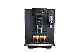 מכונת קפה אוטומטית jura E8 דור 4 Cosmic Black