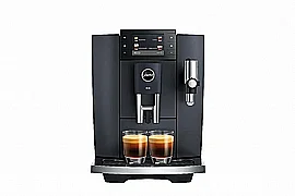 מכונת קפה אוטומטית jura E8 דור 4 Piano Black