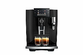 מכונת קפה אוטומטית jura E8 דור 4 Piano Black