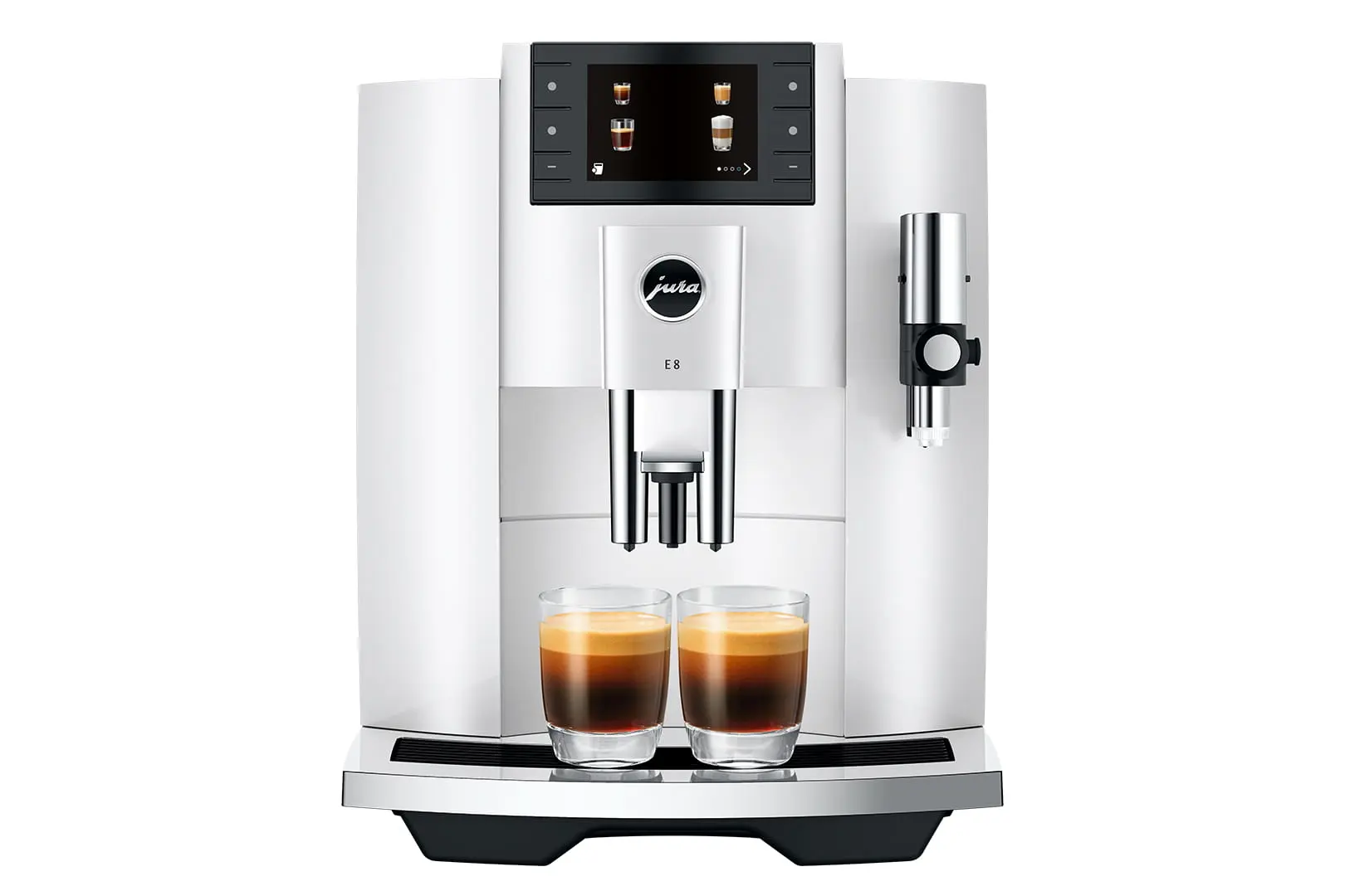מכונת קפה אוטומטית jura E8 דור 4 Piano Black מכונת קפה אוטומטית jura E8 דור 4 Piano Black