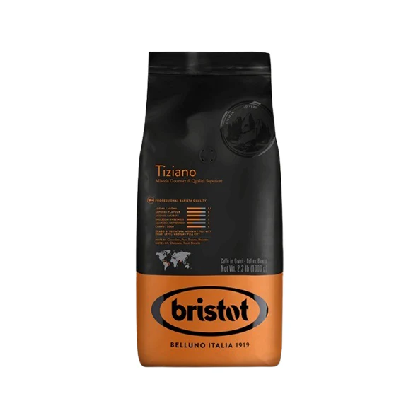 Bristot Tiziano beans 1 kg בריסטוט Bristot Tiziano beans 1 kg בריסטוט