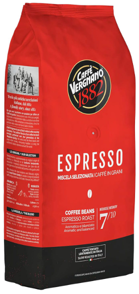 קפה וריניאנו אספרסו ריקו - Caffe Vergnano 1882 Espresso Ricco 700 קפה וריניאנו אספרסו ריקו - Caffe Vergnano 1882 Espresso Ricco 700