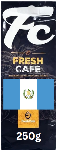 250 גרם טחון למקינטה 100% ערביקה גואטמלה FreshCafe 250 גרם טחון למקינטה 100% ערביקה גואטמלה FreshCafe