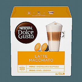 NESCAF? Dolce Gusto Latte Macchiato 16 יחידות