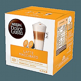 NESCAF? Dolce Gusto Latte Macchiato 16 יחידות