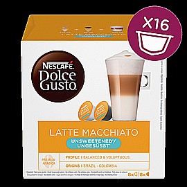 NESCAF? Dolce Gusto Latte Macchiato 16 יחידות