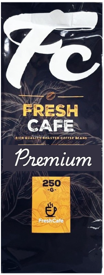 קפה טחון למקינטה גרם FreshCafe premium 250 קפה טחון למקינטה גרם FreshCafe premium 250